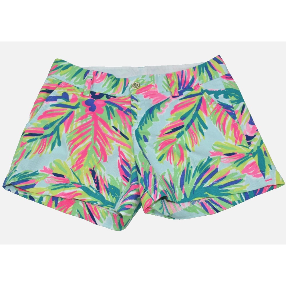 Lilly Pulitzer Callahan Women Shorts Size 4 Colorful Casual Short
